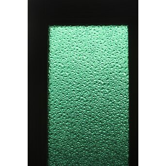 多種ガラス 細分割 緑黄色ガラス建具 2枚1組　GD0121Y 少し変わった色味の緑色ガラス