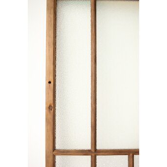 多種ガラス 細分割 緑黄色ガラス建具 2枚1組　GD0121Y 