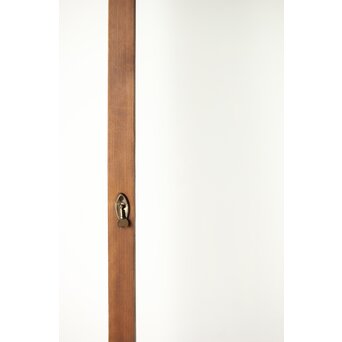 桜模様と緑色ガラスの建具 2枚1組　GD0122YD 