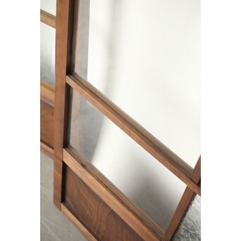 桜模様と緑色ガラスの建具 2枚1組　GD0122YD 