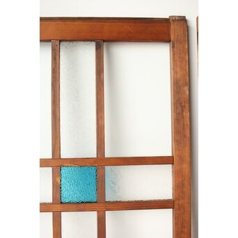 ダイア4色ガラス中型建具 2枚1組　GD0123YD 