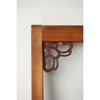 蝶型隅化粧 中型ゆらゆらガラス戸M 2枚1組　GD0125 