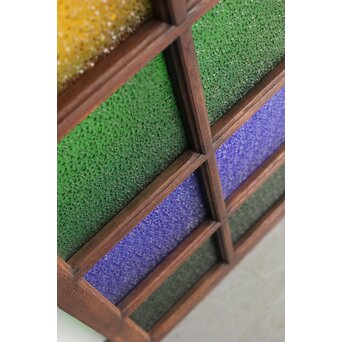 ダイア色ガラスの明り取り/天窓　GD0126Y 