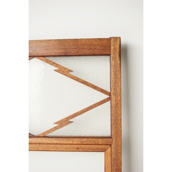 松皮菱組子のガラス窓 4枚1組　GD0131 