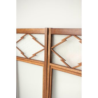 松皮菱組子のガラス窓 4枚1組　GD0131 