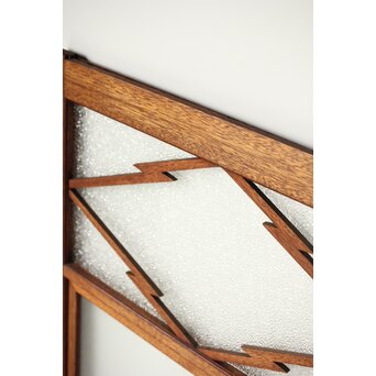 松皮菱組子のガラス窓 4枚1組　GD0131 