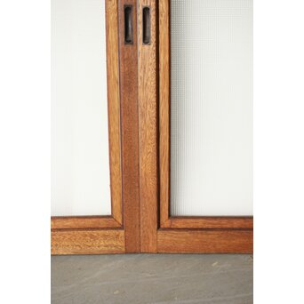 松皮菱組子のガラス窓 4枚1組　GD0131 