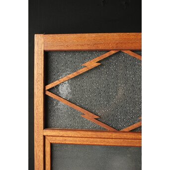 松皮菱組子のガラス窓 4枚1組　GD0131 