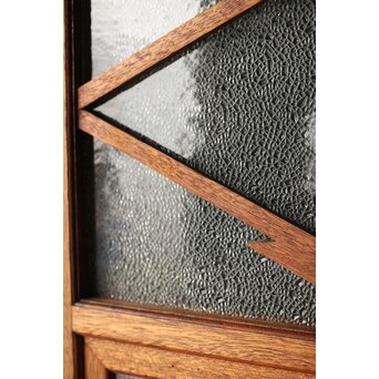 松皮菱組子のガラス窓 4枚1組　GD0131 