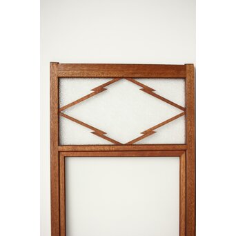 松皮菱組子のガラス窓 4枚1組　GD0131 