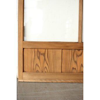 ハイサイズクリアガラス戸 3枚1組　D187 