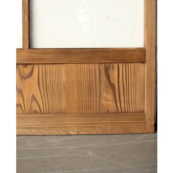 ハイサイズクリアガラス戸 3枚1組　D187 