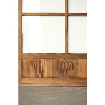 ハイサイズクリアガラス戸 3枚1組　D187 