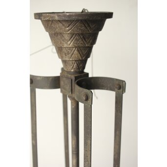 唐草模様 大シャンデリア照明　A041 