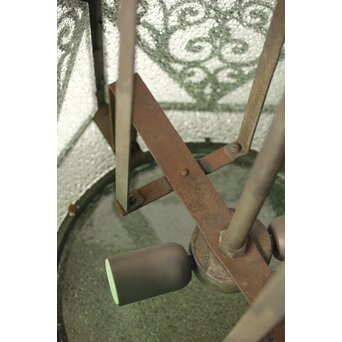 唐草模様 大シャンデリア照明　A041 