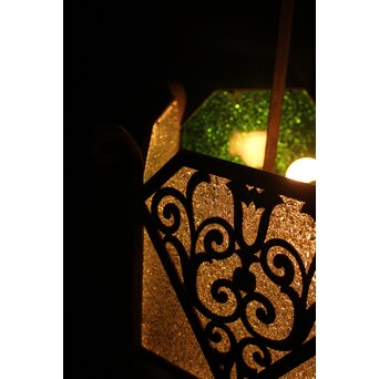 唐草模様 大シャンデリア照明　A041 