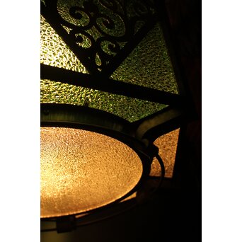 唐草模様 大シャンデリア照明　A041 