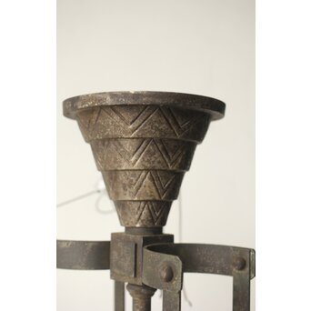 唐草模様 大シャンデリア照明　A041 