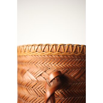 石川照雲 束編竹花籠　U303 