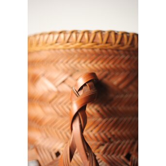 石川照雲 束編竹花籠　U303 