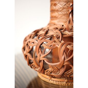 石川照雲 束編竹花籠　U303 