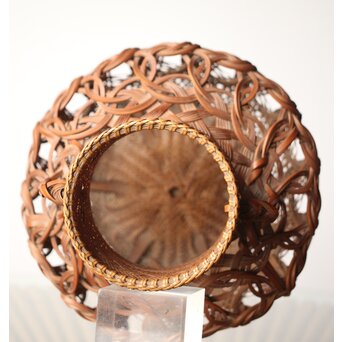 石川照雲 束編竹花籠　U303 