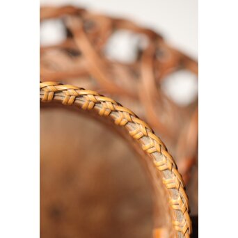 石川照雲 束編竹花籠　U303 