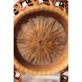 石川照雲 束編竹花籠　U303 