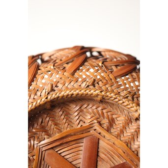 石川照雲 束編竹花籠　U303 