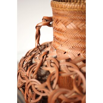 石川照雲 束編竹花籠　U303 