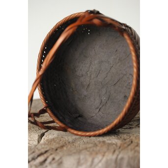 石川照雲 炭籠/竹籠　U306 