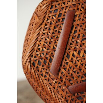 石川照雲 炭籠/竹籠　U306 