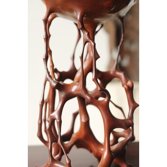 黄楊 天然木意 根木台 卓　X366 