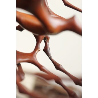 黄楊 天然木意 根木台 卓　X366 