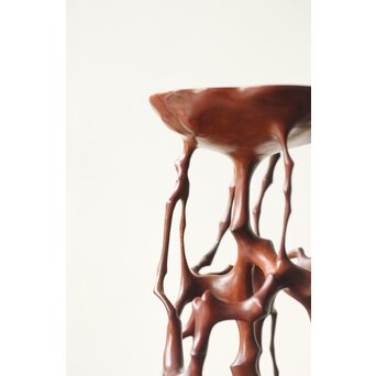 黄楊 天然木意 根木台 卓　X366 