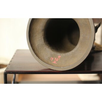 仏師 宮沢甲輔作 乾漆 如意輪観世音菩薩像 台座付　X367 