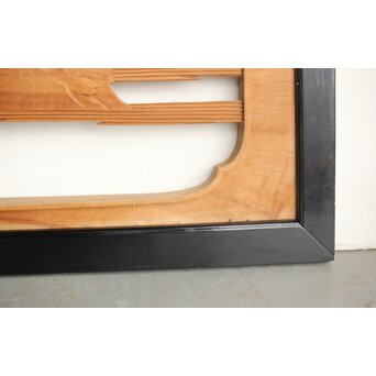 今井徳造 井波彫刻欄間 新春新雪唐子図 2枚1組　R0235 