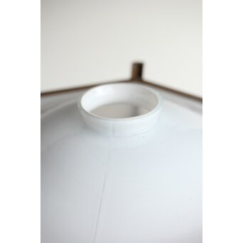 六角型 木目仕上縁電笠　A042 