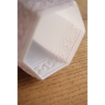 〇△模様 筒型電笠　A043 