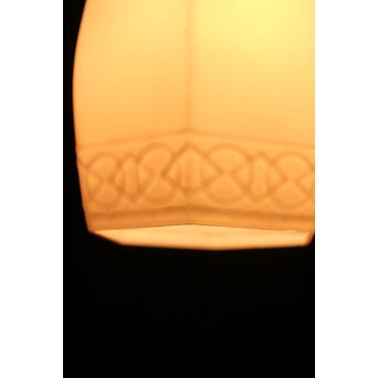 〇△模様 筒型電笠　A043 