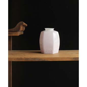 〇△模様 筒型電笠　A043