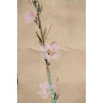 倣 菁々 鈴木其一 立雛図 紙本掛軸　Z314 