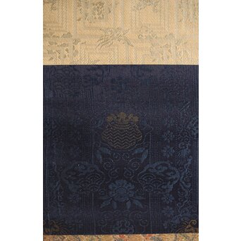 倣 菁々 鈴木其一 立雛図 紙本掛軸　Z314 