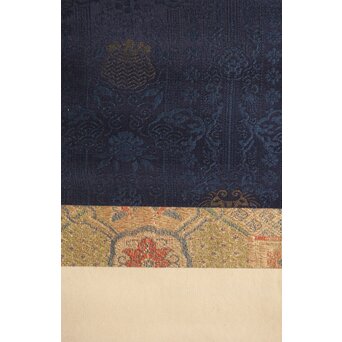 倣 菁々 鈴木其一 立雛図 紙本掛軸　Z314 