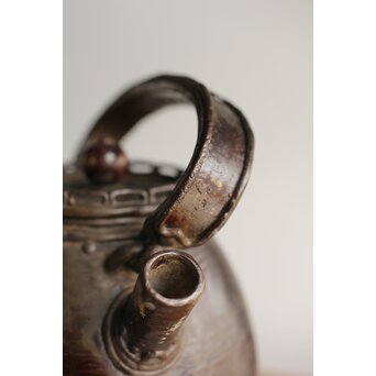 杉田禾堂 鋳造砲口水注　M329 