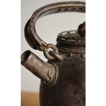 杉田禾堂 鋳造砲口水注　M329 