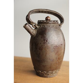 杉田禾堂 鋳造砲口水注　M329 