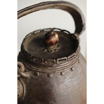 杉田禾堂 鋳造砲口水注　M329 