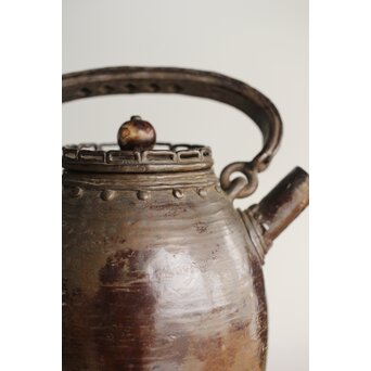 杉田禾堂 鋳造砲口水注　M329 