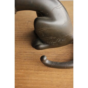 山本自爐 鋳造作品 ブロンズ【虎】共箱　M331 